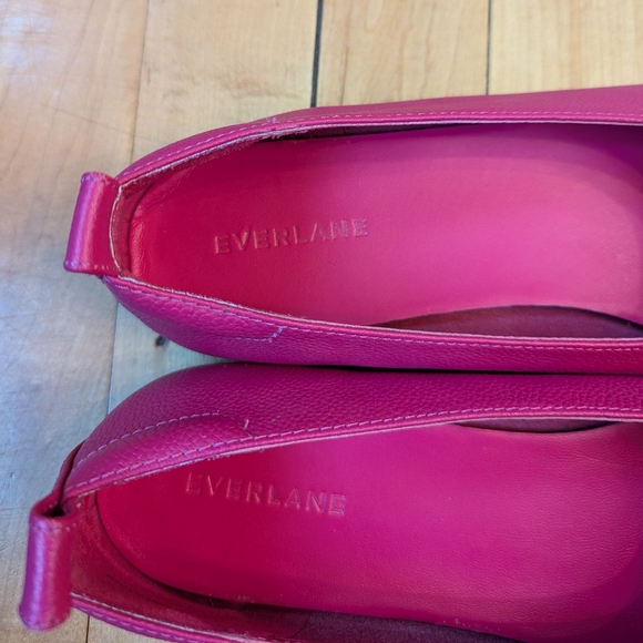 Everlane | Day Glove Shoe | Red Currant | Size 10 - Picture 6 of 9